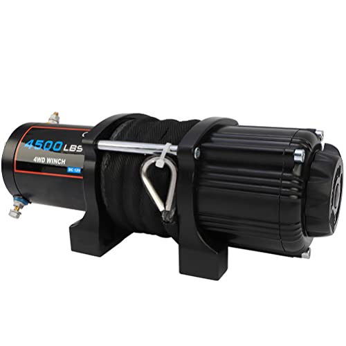 OCPTY winches eléctrico 12V 4500LBS para trailer miniatura 7