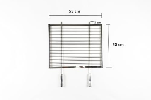 GRELHA ARAMADA INOX URUGUAIA (55x50)