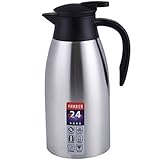 Este matraz de vacío termo está hecho de material de acero inoxidable 304 de grado alimenticio, seguro, saludable y duradero.