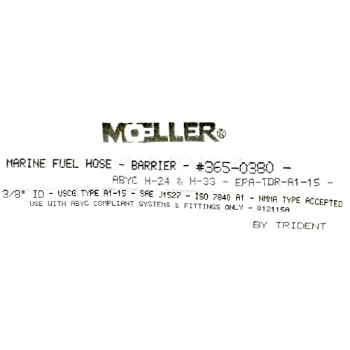 Moeller Boat Fuel Line 034387-10Lpa | Yamaha 12 Feet X 3/8 Inch #TOP2