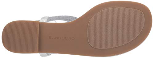 Bandolino Womens Kayte Sandal Silver 8 M #TOP3
