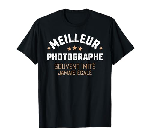 Cadeau Drole Homme Photographe Humour Métier Photographe T-Shirt