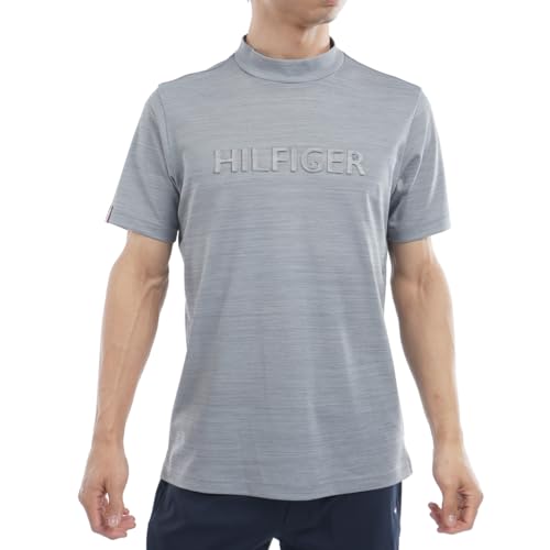 TOMMY HILFIGER GOLF(トミーヒルフィガー ゴルフ) エンボスロゴ 半袖モックネックシャツ THMA532