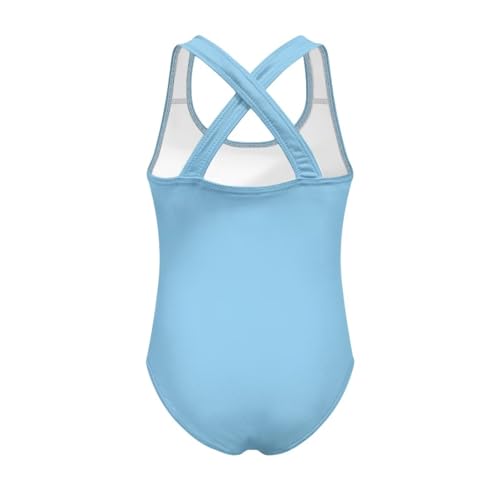 Image of Kids One Piece Swimsuit for Girls 5-14 Years Old Pretty Secure and Comfortable