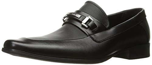 Calvin Klein Men's Barker Lether Slip-On Loafer
