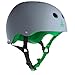 Triple Eight Sweatsaver Liner Skateboarding Helmet, All Black Rubber, X-Large