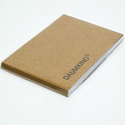 DAUMKINO® 3 Stück Daumenkino 6 x 9 cm, 50 Blatt, 100 Seiten, zum schnellen Erstellen von kreativen Animationen für aktive Kinder und Erwachsene für Geburtstage, Wartezimmer und die Hosentasche