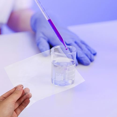 Membrana semipermeable Abaodam de celofán transparente para experimentos de laboratorio 10 uds 5