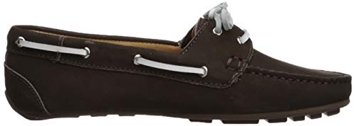 Image of Driver Club USA Women's Womens Genuine Leather Made in Brazil Daytona Beach Boat Shoe