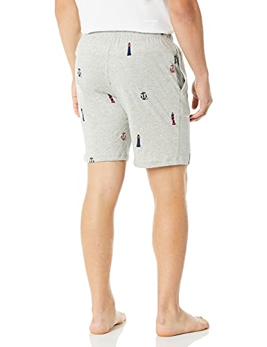 Nautica Men's Soft Knit 100% Cotton Elastic Waistband Sleep Lounge Short - Image 3