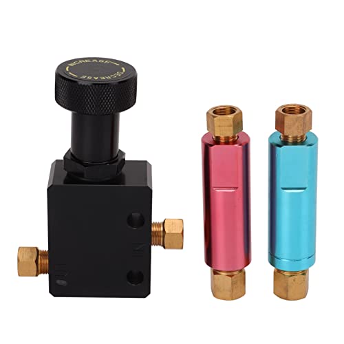 Shipenophy Valve de dosage réglable Valve de dosage de frein 1/8NPT 100 à 1000PSI, valve Shipenophy Valve de dosage réglable Valve de dosage de frein 1/8NPT 100 à 1000PSI, valve