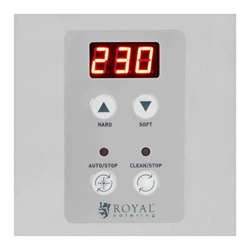 Royal Catering RCHI-01 Eismaschine 1500 W 15-22,5 l/h 1 Geschmacksrichtung Sorbet-Eismaschine Gelato-Eismaschine – Bild 3