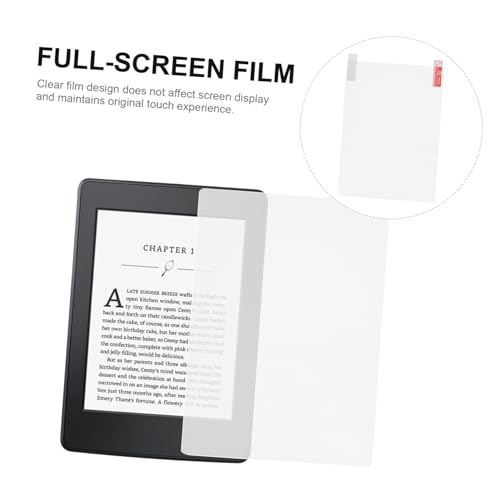 Protector de pantalla para e-reader en pack de 10 unidades láminas antiarañazos transparentes 7