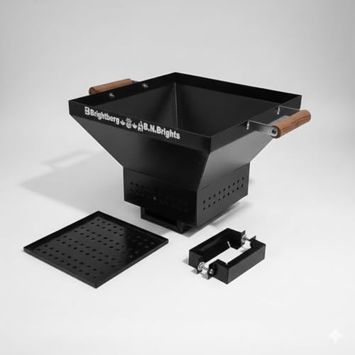 Image of Havan Kund CRC Seat Powder Coating Body for Hanuman Pooja Devi Pooja and All of Pooja for Daily Use Portable Havan Kund with Fix Stand and Easy to Use & Durable