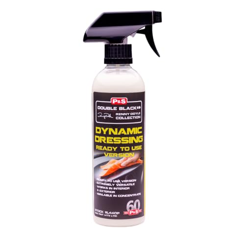 Image of P & S Professional Detail Products Dynamic Dressing Hyper Concentrate - Versatile Tire, Trim & Engine Dressing - Adjustable Gloss Finish & UV Protection - 16 oz Spray