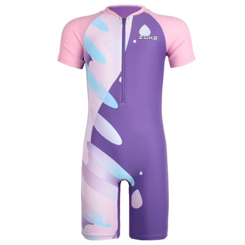 Image of karrack Girls One Piece Swimsuit Kid Swimsuit Girls Water Sport Swimsuit UPF 50+ Sun Protection Bathing Suits