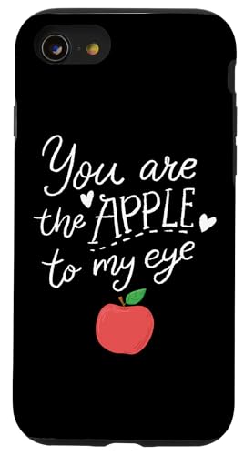 Fruit Apple Eye Love Romantic Lovely Gift Idea Apple of Eye Case for iPhone SE (2020) / 7/8