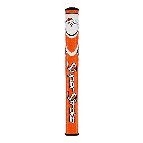 SuperStroke NFL Golf Putter Grip Denver Broncos Mid Slim 2.0 Orange/Navy