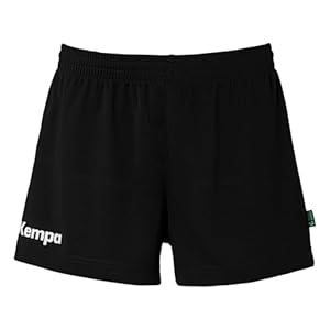 Kempa Damen Team Shorts, Schwarz, S EU
