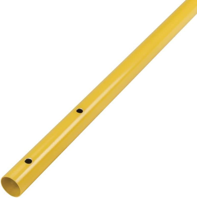 Gator ToolsGF10343 6' Aluminum Swaged Button Handle 1-3/8" Dia. (Yellow Powder Coated)