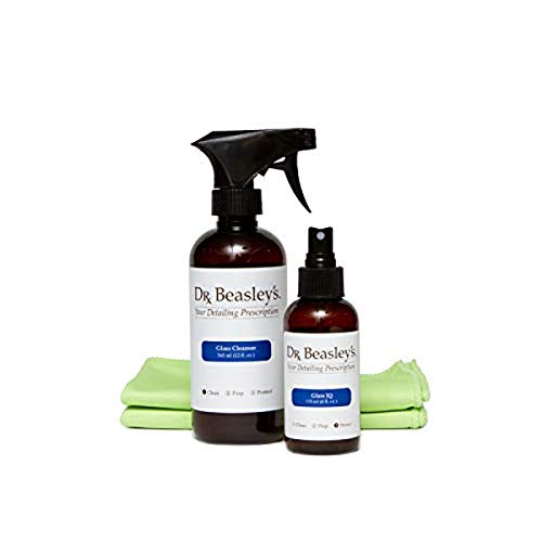 Dr. Beasley's Windshield Polish Prescription, Protects and Cleans Glass Surfaces, Suitable for Spot-Cleaning or Deep Cleaning