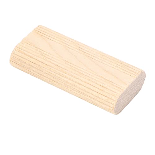 Dioche 10 X 50 Domino-Zapfen 50 Stück Holzdübel aus Massivem Buchenholz Zapfen-Einfügungsblöcke 10 X 50 Mm Zum Spleißen von Holzbearbeitungsmöbeln