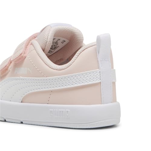 Puma Unisex Kids COURTFLEX V3 V INF Sneaker, Island Pink-Puma White, 21 EU