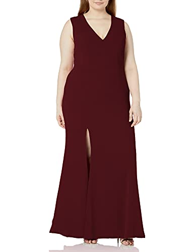 Image of Iris Spaghetti Strap Plunging Long Dress