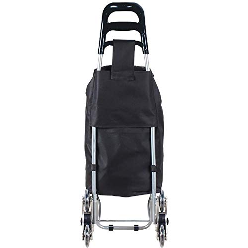 Einkaufstrolley, faltbarer Einkaufswagen auf Rädern, großer und leichter Einkaufstrolley mit abnehmbarer Tasche… – Bild 4