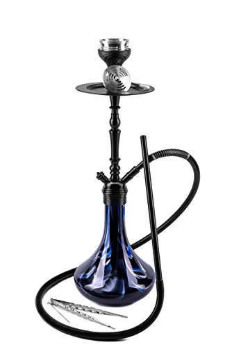 Hookah Set 26" – Best Premium Original Aluminum Hookah Kit with Stable Glass