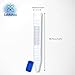 Labfuhxo 15mL Conical Centrifuge Tubes, [25 Items/1 Pack] Plastic Test Tube with Screw Caps, 15mL Sterile Test Tubes with Lids, 15 mL Skirted Tubes with Printed Graduation and Write-on Spot, Sterile