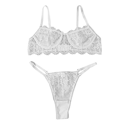 Soutien-gorge et string lingerie érotique sexy porno costume sexe femme
