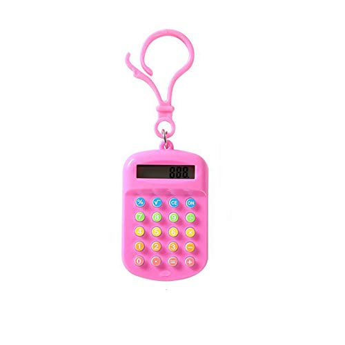 Aibecy Mini calculadora de mano pequeña pequeña calculadora electrónica portátil para estudiantes Oficina de la escuela en casa