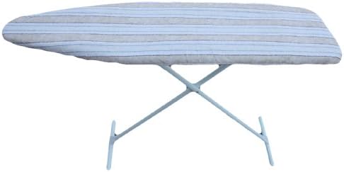 J&J home fashion Classic Heavy Use Ironing Board Cover with 2-Layer Pad-Beige Stripe image 3
