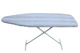 J&J home fashion Classic Heavy Use Ironing Board Cover with 2-Layer Pad-Beige Stripe