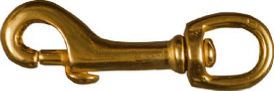 N223-180 0.5 x 3 in. Solid Bronze Bolt Snap