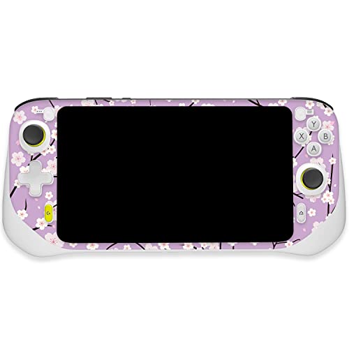 MightySkins Skin Compatible with Logitech G Cloud Gaming Handheld - Sakura Purple | Protective, Durable, and Unique Vinyl Decal wrap Cover | Easy to Apply, Remove, and Change Styles | Made in The USA