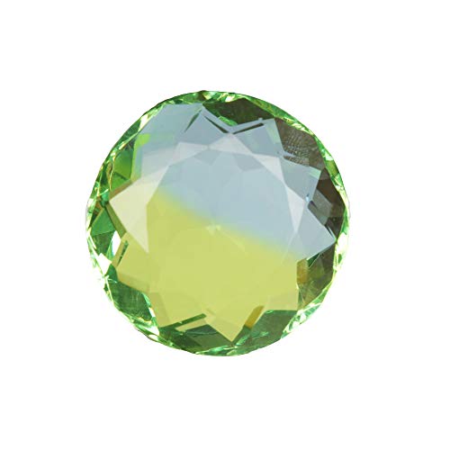 REAL-GEMS 89.00 Ct Round Shaped Multi Color Ametrine with Enhance Quality