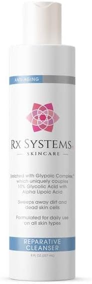 PF Reparative Facial Cleanser 8 oz, Repairs Skin, Clears Away Oil and Dirt Build Up, Prevents Acne and Clogged Pores