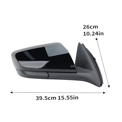 Rétroviseur latéral Chevrolet Impala 2014-2020 assemblage de porte pliant manuel