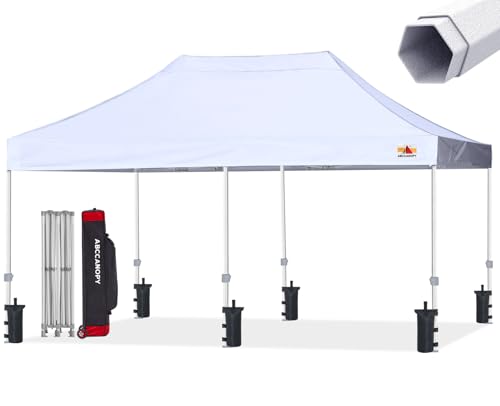 ABCCANOPY Commercial Pop Up Canopy Tent 10x...