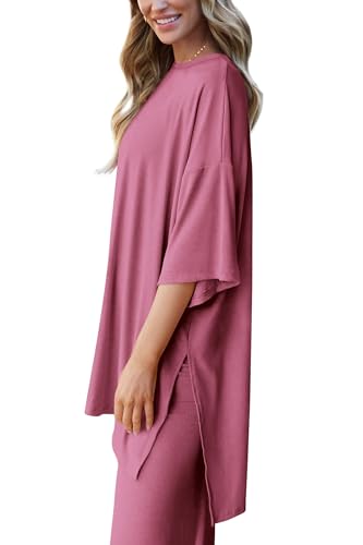 PRETTYGARDEN Two Piece Sets For Women Summer Fashion Lounge Matching Set 2025 Travel Vacation Airport Outfits Clothing