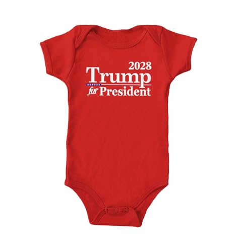 Trump For President 2028 Political Bodysuit