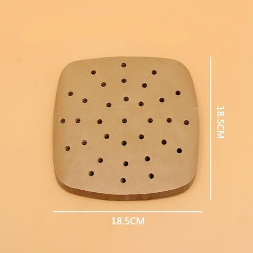 Papel pergamino antiadherente de 18.5 cm para evitar que los alimentos se peguen en la parrilla 3