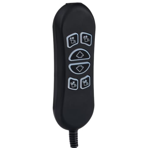 Mando de 6 botones con conector de 7 pines HSW306 para controlador de 3 motores