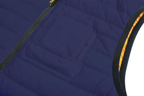 Image of Krumba Men Lightweight Vest for Casual: Puffer Sleeveless Zip Up Winter Jackets