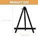 TEHAUX Tabletop Display Easel Small Wooden Tripod Easel for Kids Painting Art Crafts Photo Cards Stand 9.44X7.08X1.96In Portable Canvas Holder