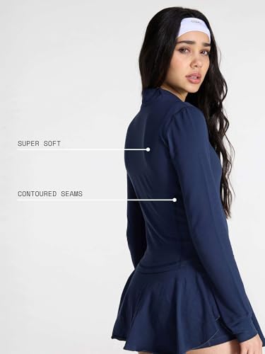 Image of CAVA Cotton Recovery Jacket for Women | High Neck, Contouring Fit & Curved Tail Hem | Soft Stretch Cotton