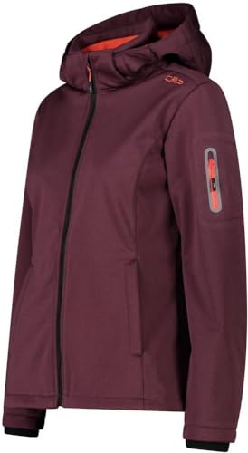CMP Damen Softshelljacke Mit Kapuze – Wasserdicht & Atmungsaktiv, Gr. XXXL