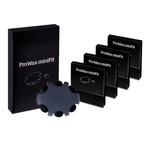 Minifit Prowax Filters for Oticon Oticon Prowax Minifit Hearing Aids 4 Packs Hearing Aid Supplies for Oticon Hearing Aid Wax Guards for Oticon